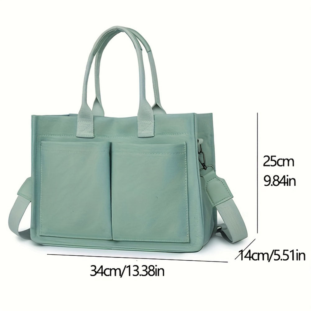 Casual Canvas Tote Bag