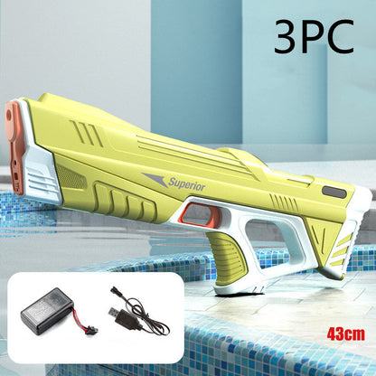 Sommer Vollautomatisches elektrisches Wasserpistolenspielzeug Induktionswasserabsorbierendes High-Tech-Burst-Wasserpistolen-Strand-Outdoor-Wasserkampfspielzeug