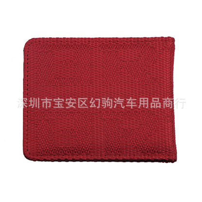 Cartera corta de tela modificada para coche de carreras