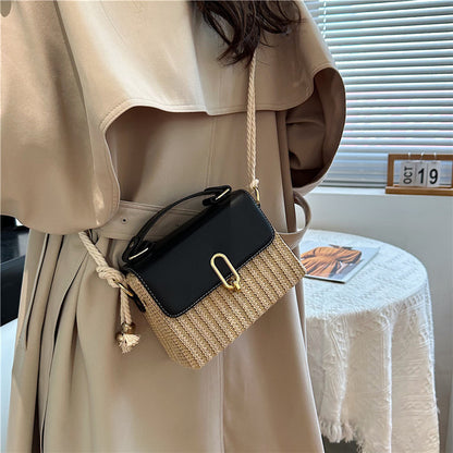 Bolso bandolera tejido versátil