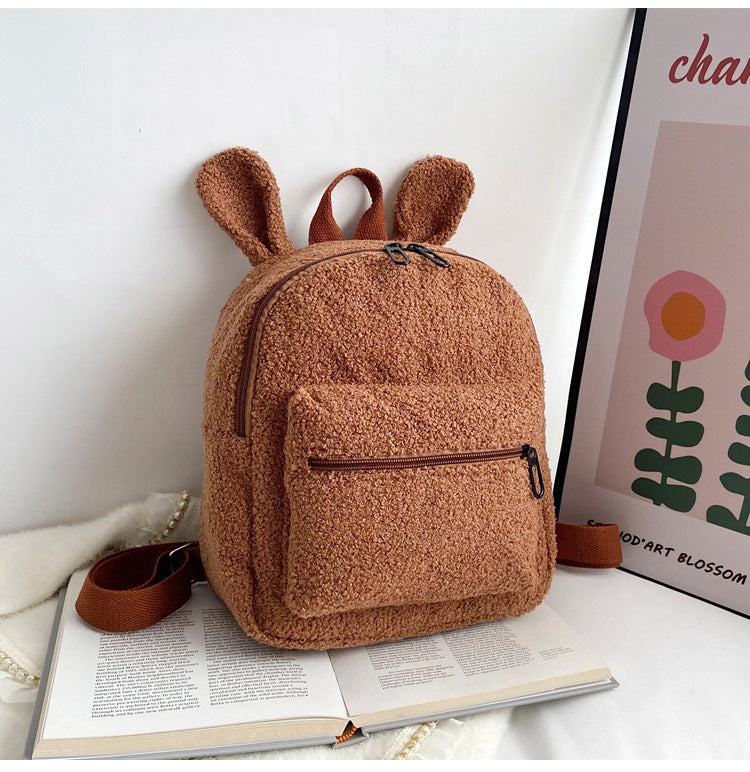 Cute Plush Bag Women's Autumn And Winter New