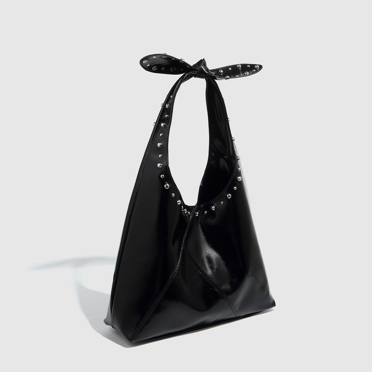 Modern Rivet Accent Tote