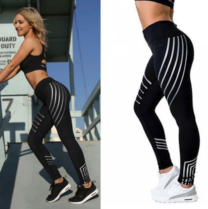 Frauen Workout Leggings Hosen Frauen Leggins Frauen Fitness Nacht Leuchtende Herbst Winter Leggings Frauen legins