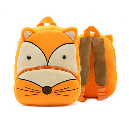 Bonitas mochilas de peluche para guardería, mochilas escolares de dibujos animados, juguetes de animales para niños.