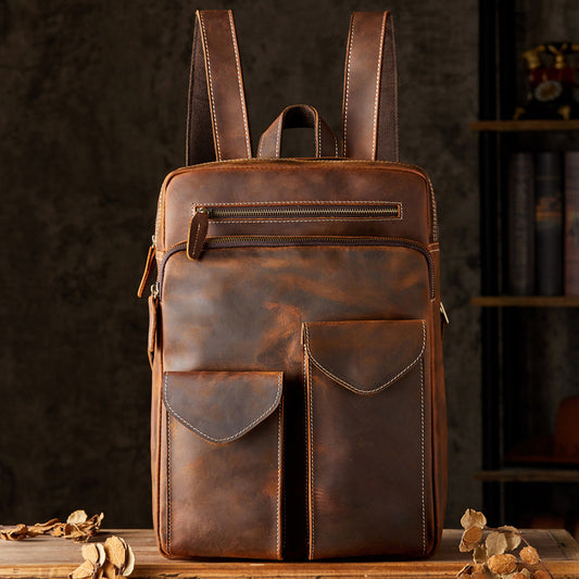 Handmade Horse Leather Backpack