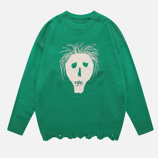 Design Sense Young Ruffian Handsome Men's And Women's Knitwear