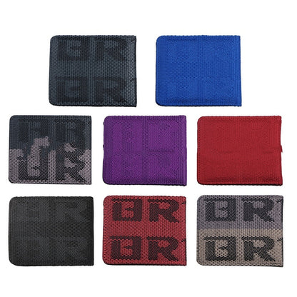 Cartera corta de tela modificada para coche de carreras