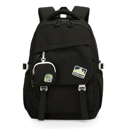Mochila informal de moda ligera y de gran capacidad para hombre.