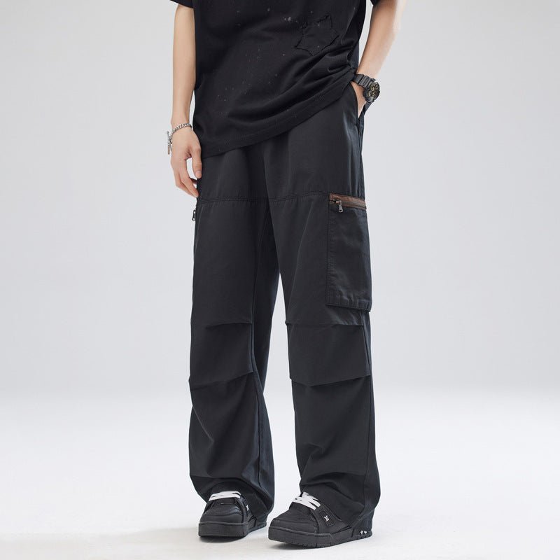 Summer American Straight Casual Pants Men - BAGMODA