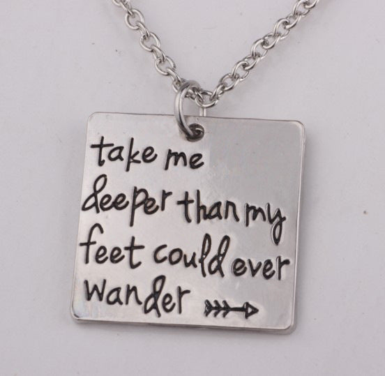 Charm Pendant Necklace