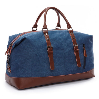 Bolso de lona retro, bolso de viaje, tendencia de moda masculina, gran capacidad, bolso de equipaje de viaje de corta distancia, bolso de hombro para hombre