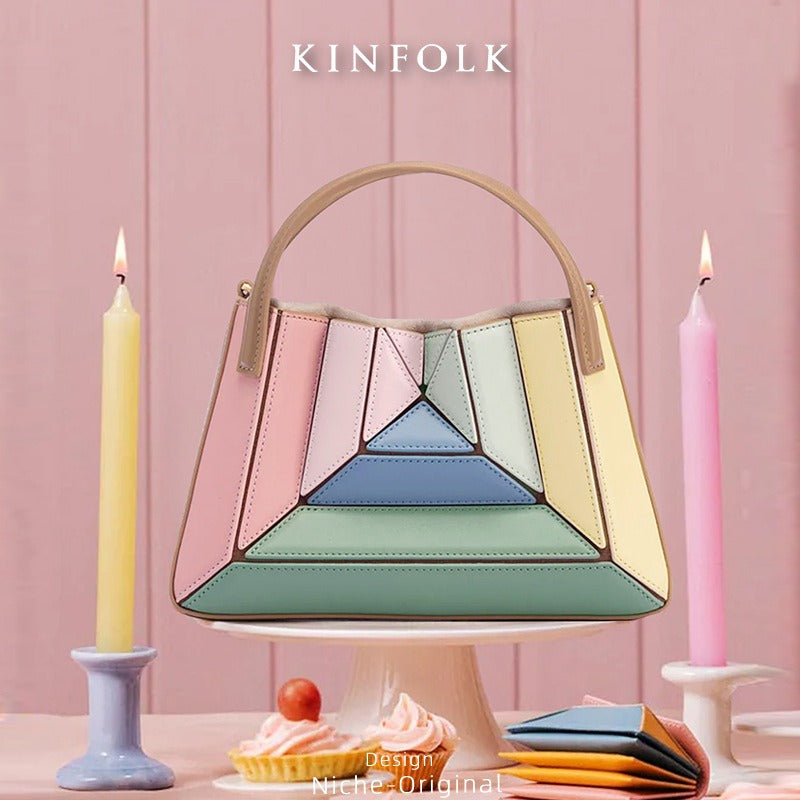 Pleated Mini Handbag