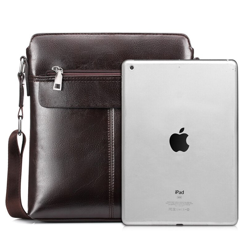 WEIXIER Leather messenger bag