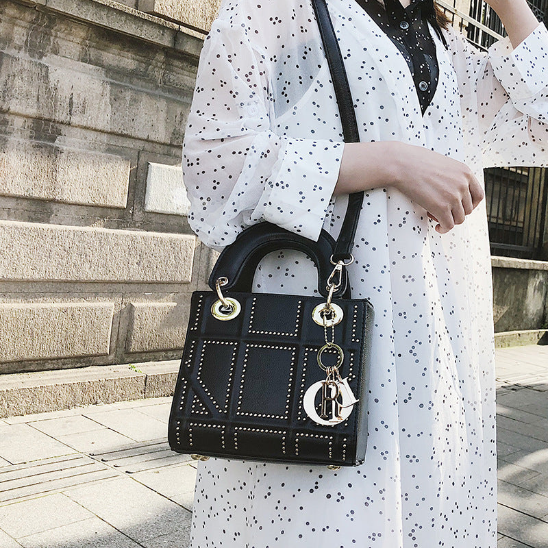 Dai Fei Bag Rivet Small Square Bag Small Xiangfeng Portable Shoulder Bag