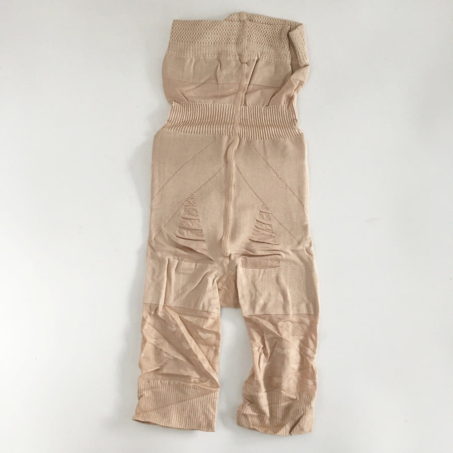 Nahtlose Shapewear für Damen mit hoher Taille, kurze Bauchkontrolle