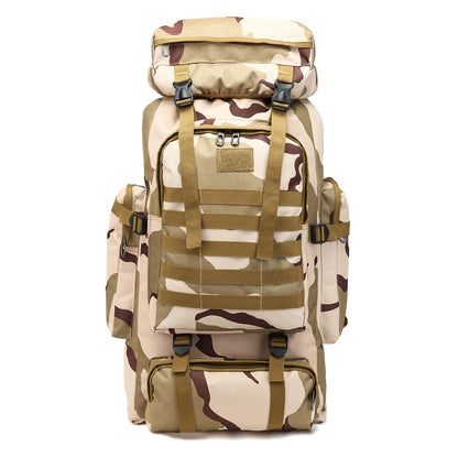 Mochila de camuflaje para montañismo
