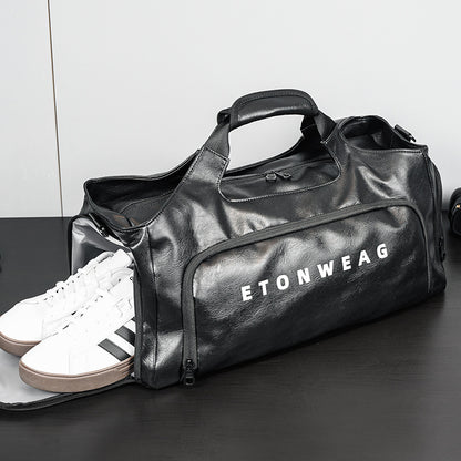 Bolsa de gimnasio de gran capacidad con separación de humedad y secado rápido