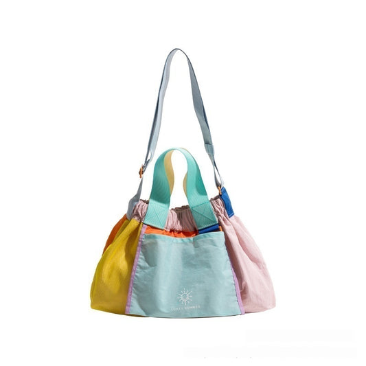 Bolsa de bola de masa a juego con colores, diseño de interés especial, plegable