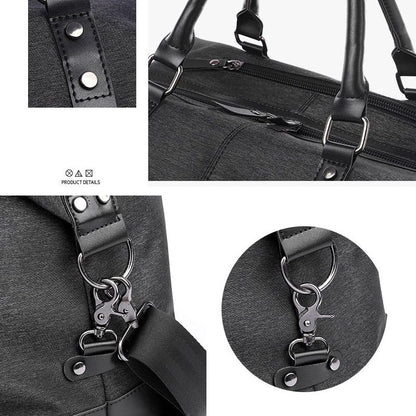 Nuevas bolsas de equipaje de viaje, bolsa de alta capacidad, resistente al agua, Oxford, para hombre, para viaje, color negro, informal, disponible, bolsa de viaje de gran espacio.