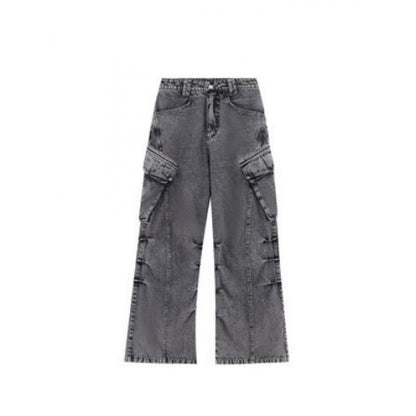 Retro Fashionable Cargo Pants Men - BAGMODA