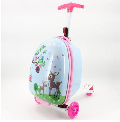 Bolsa con ruedas para niños, scooter, maleta con ruedas, maleta con ruedas para estudiantes