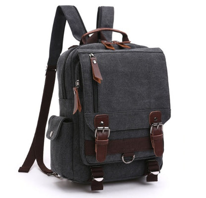Mochila de viaje de lona de moda para exteriores