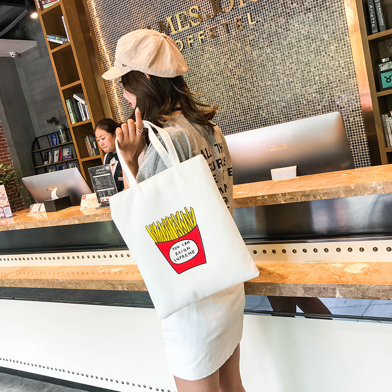 New Fashion Student Bag Shopping Canvas Bag