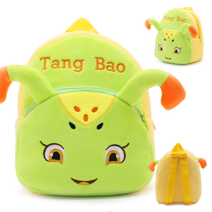 Mochila escolar de peluche