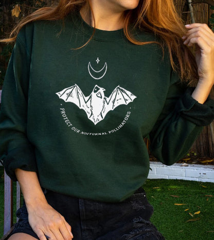PROTECT OUR NIGHTLY PENDER Sweatshirt Lustiger Hoodie mit Mond- und Sterngrafik, 100 % Baumwolle, Protect Grunge Jumper, Zitat-Kunst-Outfits 