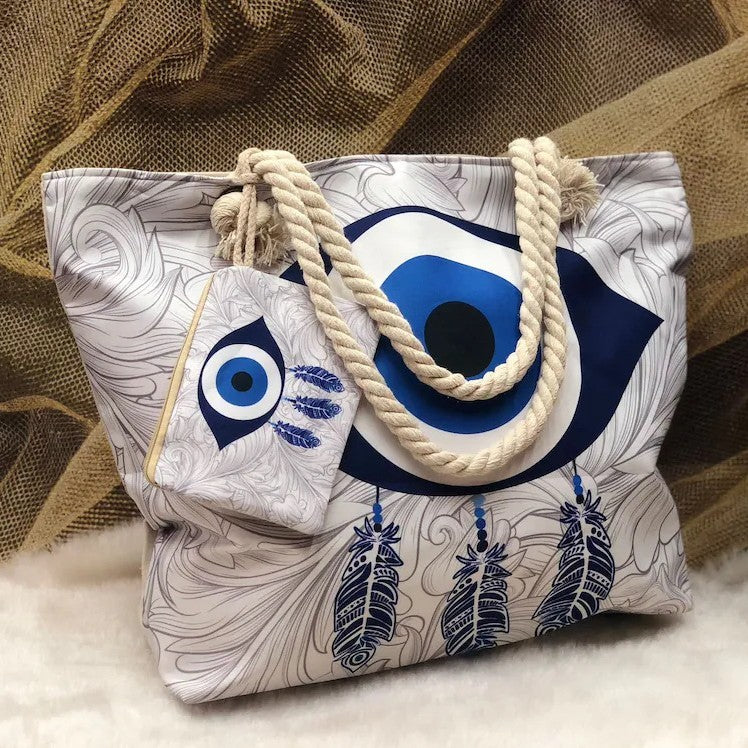 Bolso de hombro costero para mujer Devil's Eye