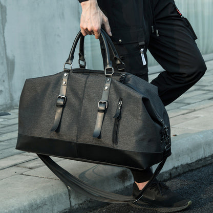 Nuevas bolsas de equipaje de viaje, bolsa de alta capacidad, resistente al agua, Oxford, para hombre, para viaje, color negro, informal, disponible, bolsa de viaje de gran espacio.