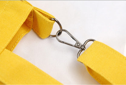 Bolso de hombro de lona para mujer