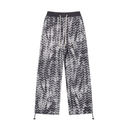 Diamond Corrugated Exercise Casual Pants Men - BAGMODA