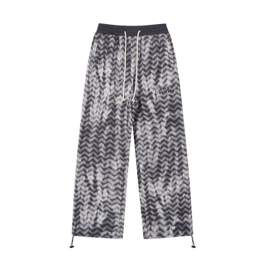 Diamond Corrugated Exercise Casual Pants Men - BAGMODA