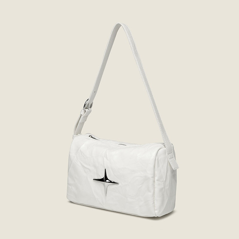 Boston Pillow Bag Pleated Shoulder Bag