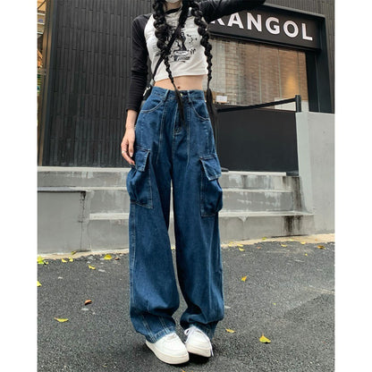 Pantalones anchos y holgados de moda para mujer