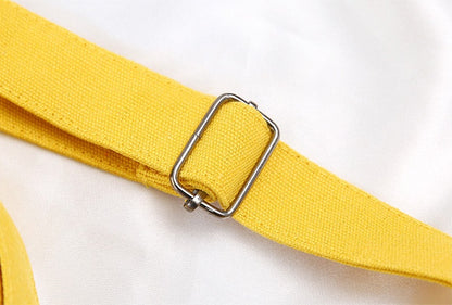 Bolso de hombro de lona para mujer