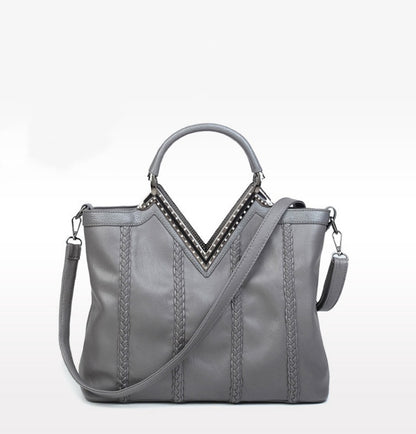 Bolso de hombro único estilo retro europeo de ocio