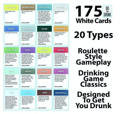 Juegos de mesa, juego de cartas para beber para adultos, reto o chupitos para antes de beber, estrategia, fiestas, camping, cumpleaños, juego de cartas