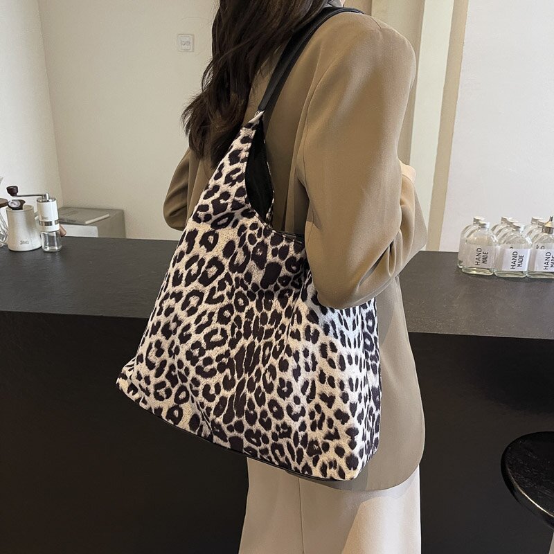 New Contrast Color Mother Bag Lazy Underarm Bag