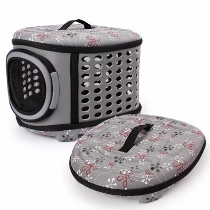 Bolsa de EVA para mascotas, bolsa portátil para exteriores, bolsa plegable para gatos