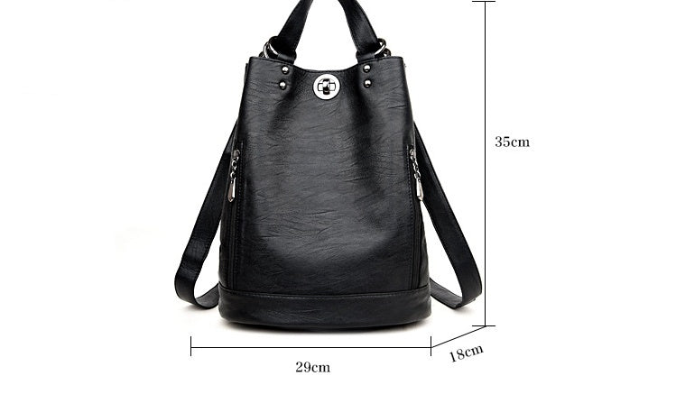 Simple and versatile travel backpack
