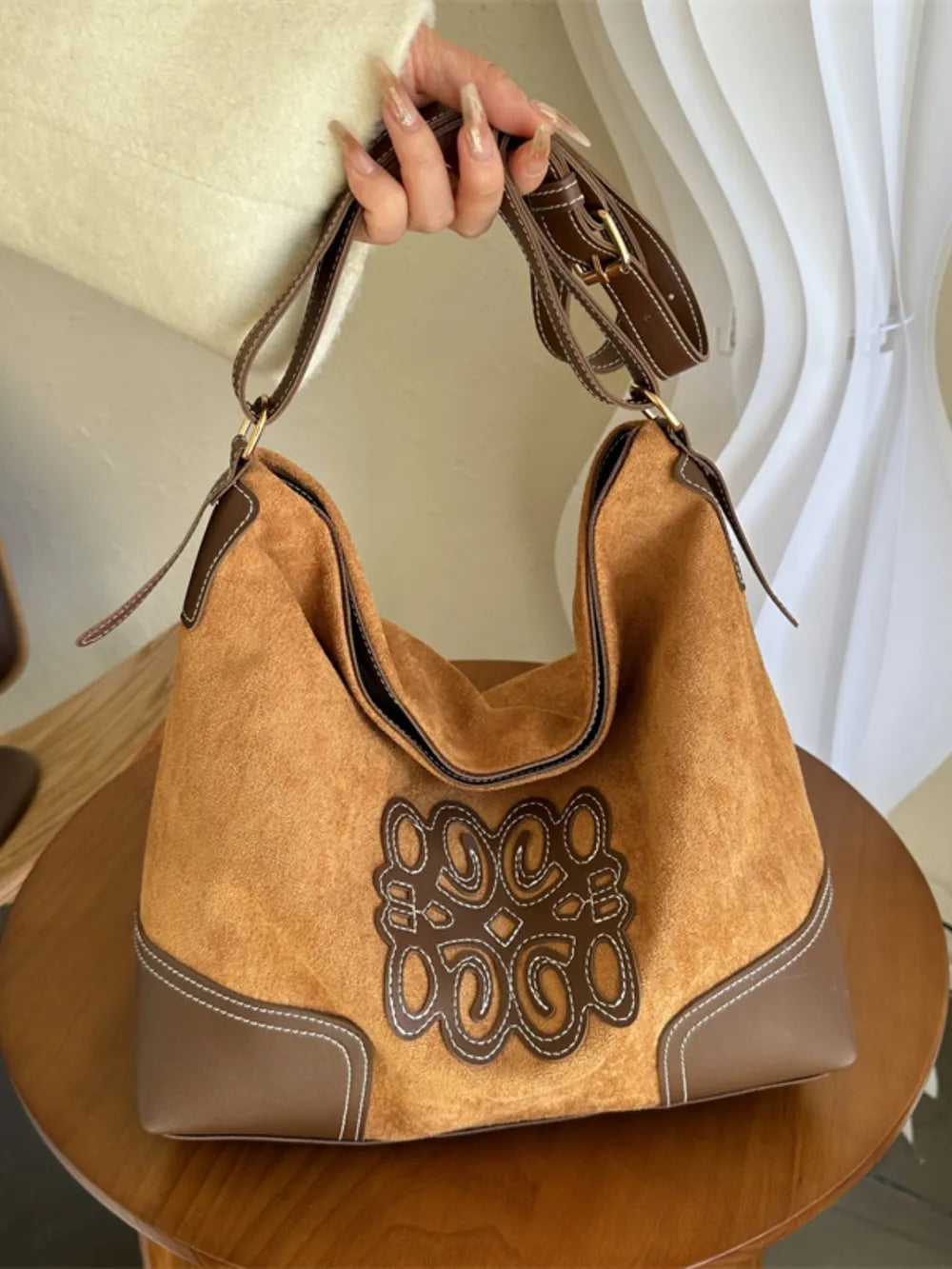 SuedePatch Play Tote