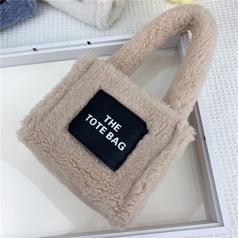 Mini Lamb Wool Tote