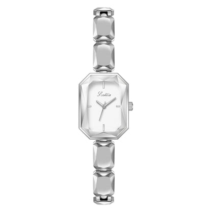 Armbanduhr Cut Square Damen Kleine Quadratische Uhr