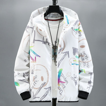 Trendy Bunte Hübsche Student Fashion Brand Jacke