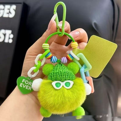 Bolso Ugly Things Peluche Adornos Muñeca Coche Llavero Colgante