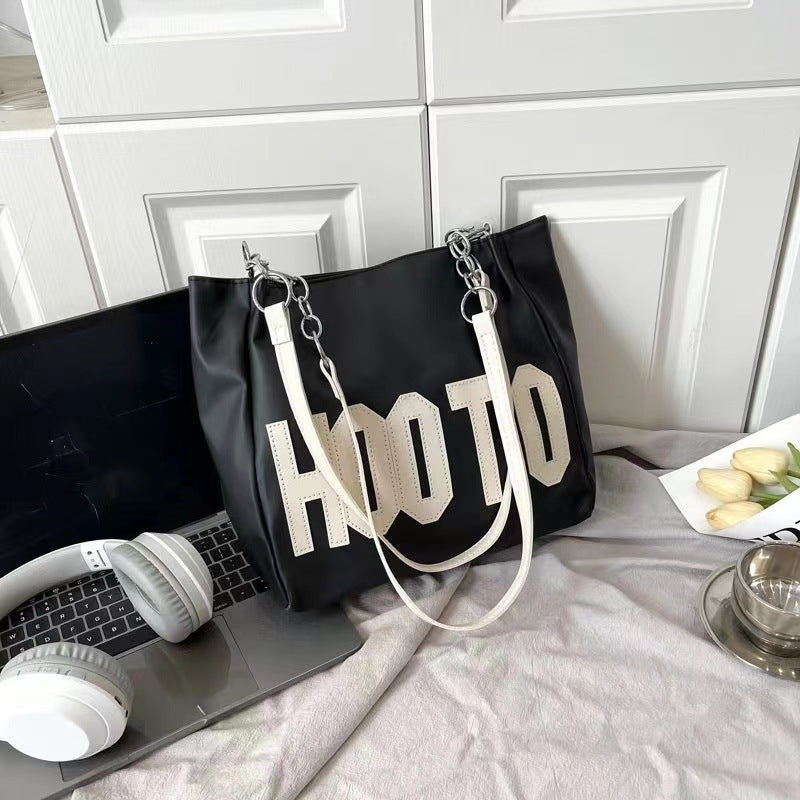 Scriptura Shoulder Tote