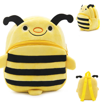 Mochila escolar de peluche