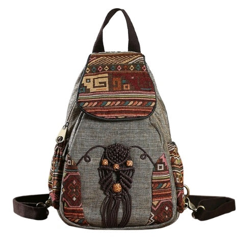 MoonGate Retro Canvas Backpack
